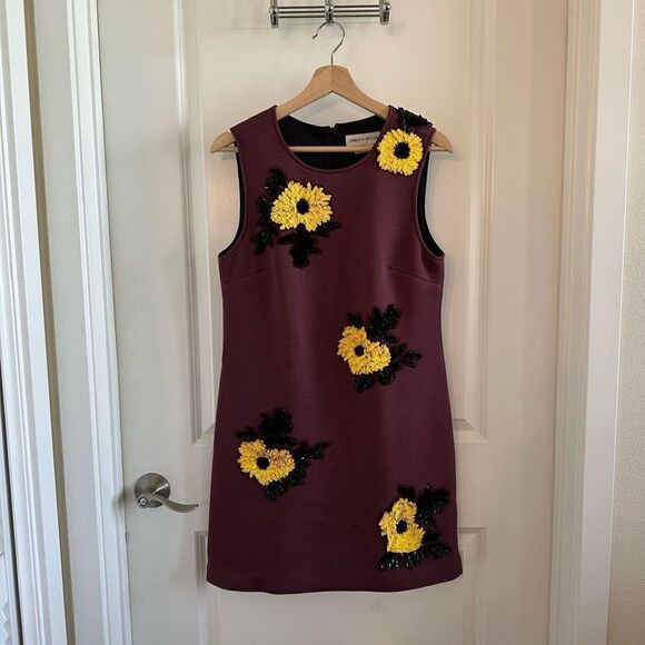 NWT Anthropologie Dhruv Kapoor Sequined Shift Mini Dress - Picture 5 of 14